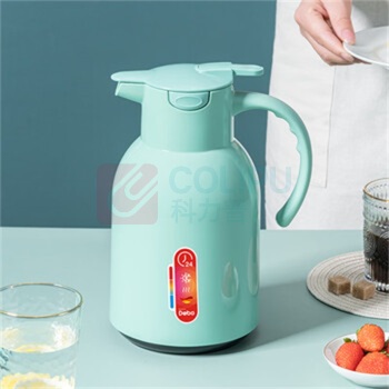 德铂 Debo 维莱特水壶 红胆玻璃保温壶 DEP-DS346 1.45L (绿色)