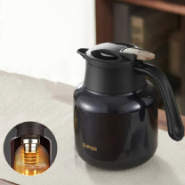 苏泊尔 SUPOR 不锈钢焖茶壶 1.0L 不含茶滤 (丹泉蓝)