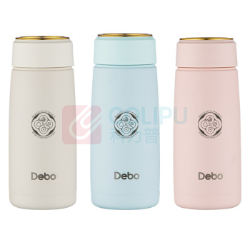 德铂 Debo 瑞恩(保温杯) DEP-770 300ML (粉色/白色/蓝色) 保温杯