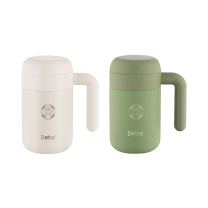 德铂 Debo 基米希(保温杯) DEP-813 460ML (白色/绿色)