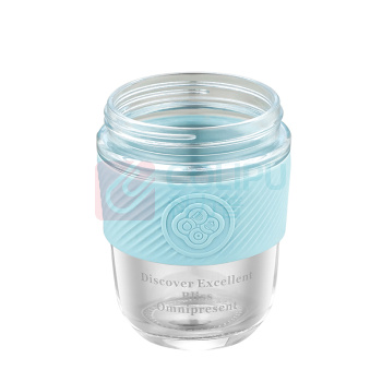 德铂 Debo 艾朵拉(咖啡杯) 透明版 DEP-DS341 320ML (蓝色)