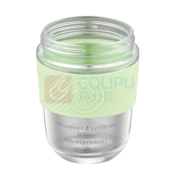 德铂 Debo 艾朵拉(咖啡杯) 透明版 DEP-DS341 320ML (绿色)