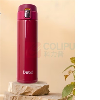德铂 Debo 托马斯保温杯 DEP-719 480ml304不锈钢 (珠光深红)