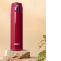 德铂 Debo 托马斯保温杯 DEP-719 480ml304不锈钢 (珠光深红)