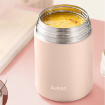 苏泊尔 SUPOR 魔法焖烧杯 KC80EP10 800ml 粉、绿、紫、金、红随机发货