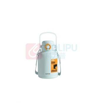 苏泊尔 SUPOR 双饮大容量保温杯 KCV10AE20 1L (海滨蓝)