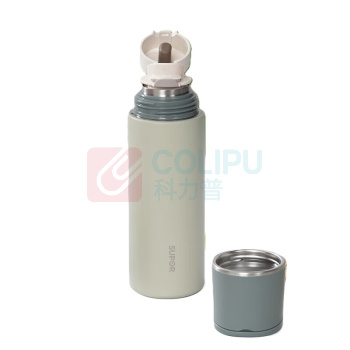 苏泊尔 SUPOR 随享保温杯大容量316L不锈钢便携泡茶杯 KC50HY30 500ml (深海蓝)