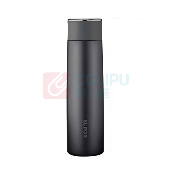 苏泊尔 SUPOR 智晓系列智能家用办公简约便携保温杯 KC43HW10 430ML (晶石黑)