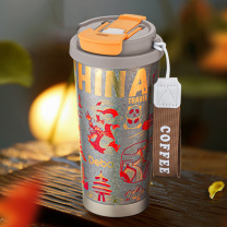 德铂 Debo 米兰卡纯钛咖啡杯 DEP-DS424 520ml