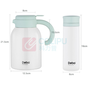 德铂 Debo 莱茵斯保温杯壶 DEP-934 杯450ml、壶1500ml