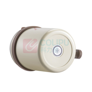 博堡 趣享双饮办公保温杯 10404BQXB-500KHA 500ml (卡其色)