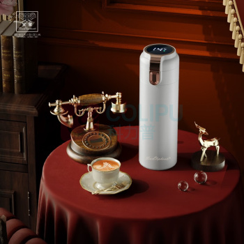 火象 名爵智能保温杯 400ml (黑色 白色(随机发货))