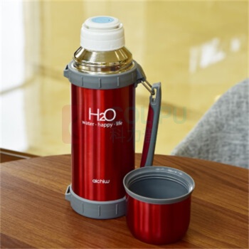爱奇屋 aichiw 飞彩不锈钢旅行保温壶 AI-L88 1000ML (随机发货)