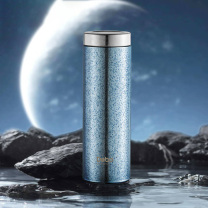 德铂 Debo 纯钛保温杯 DEP-943 430ml (蓝色、红色随机发货)