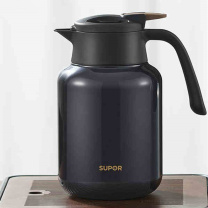 苏泊尔 SUPOR 真空闷泡保温壶 1.6L 316L不锈钢 (丹泉蓝)