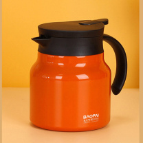豹牌 BAOPAI 养生焖茶壶(乐福) BP03-V3008 800ml (橙色黑色颜色随机)