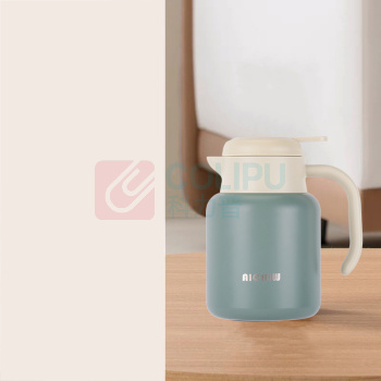 爱奇屋 aichiw 茶多酚保温壶 AI-D193 1000ml (水墨绿,黑色随机发货)