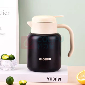 爱奇屋 aichiw 茶多酚保温壶 AI-D193 1000ml (水墨绿,黑色随机发货)