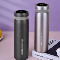 爱奇屋 aichiw 智享数显保温杯 AI-D151 500ml (灰色,金色随机发货)