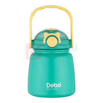 德铂 Debo 保温杯 DEP-DS345考拉 (绿色) 0.65L保温杯