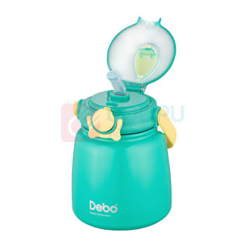德铂 Debo 保温杯 DEP-DS345考拉 (绿色) 0.65L保温杯