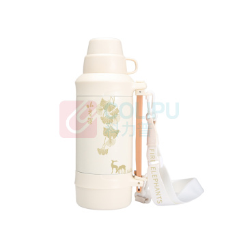 火象 小幸福不锈钢旅行壶 HXB-YZ001 1200ml (白色)