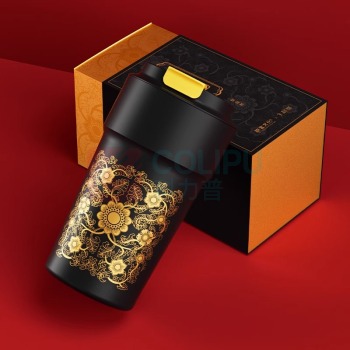 故宫 金瓯永固保温杯 500ml (红色、黑色 颜色随机)