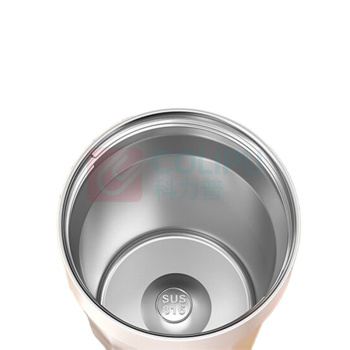 豹牌 BAOPAI 保温咖啡杯 向日葵 BP03-C3002 500ml (白色)