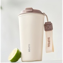 苏泊尔 SUPOR 直饮泡饮保温杯保温保冷咖啡杯 KCV50DW10 500ml (天幕白)