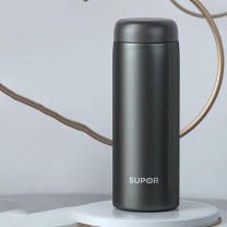 苏泊尔 SUPOR 保温杯 KC38FP11 380ml (黑色)