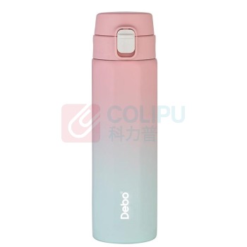 德铂 Debo 保温弹跳杯 DEP-888 450ML (渐变粉)