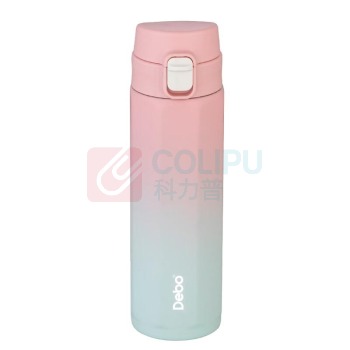 德铂 Debo 保温弹跳杯 DEP-888 450ML (渐变粉)