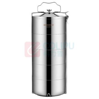 金钥匙 304不锈钢五层保温饭盒 GK-TL4500-5 4.5L