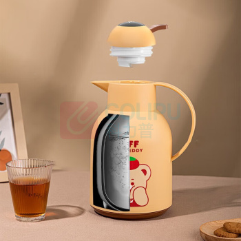 乐唯诗 保温壶大容量 乐迪联名款保温壶 1000ml 温显款