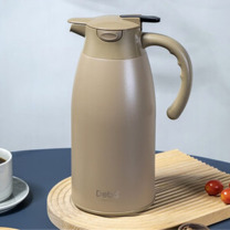德铂 Debo 沙格保温壶 DEP-680 2000ml (金棕色)