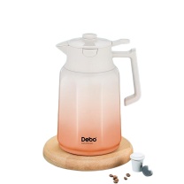德铂 Debo 海伦娜八角保温壶 DEP-896 1600ml (暮光蓝 暮光橙颜色随机发货)