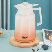 德铂 Debo 海伦娜八角保温壶 DEP-896 1600ml (暮光蓝 暮光橙颜色随机发货) 316不锈钢