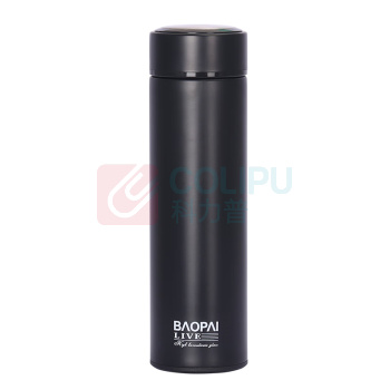 豹牌 BAOPAI 保温杯 BP03-V1031 500ml (黑色) 304不锈钢