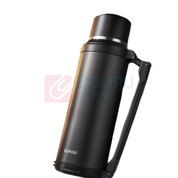 苏泊尔 SUPOR 便携随行旅游壶 KCV20BP10//12/O 2.0L (儒雅黑)