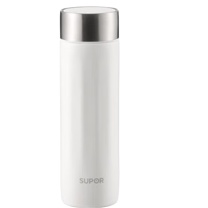 苏泊尔 SUPOR 茶水分离泡茶保温杯 KC45HZ11 450ML (珠光白)