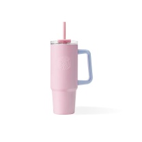 星巴克 不锈钢杯 900ml (樱花粉)