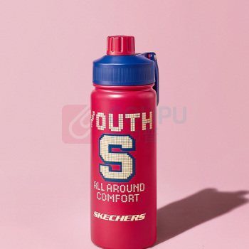斯凯奇 Skechers 摩卡支架杯 S0325001-03AC 550mL (复古校园红)