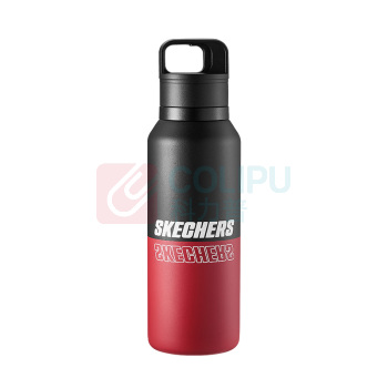 斯凯奇 Skechers 轻屿闪开杯 S0325004 550mL (炽焰黑岩)