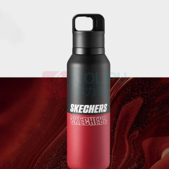 斯凯奇 Skechers 轻屿闪开杯 S0325004 550mL (炽焰黑岩)