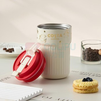 COSTA 咖世家拾光双饮咖啡杯 JTL-2005K-H 420ml