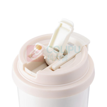 星巴克 铃兰款双饮口咖啡杯 11179922 500ml (米白色)