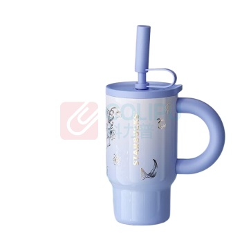 星巴克 铃兰款吸管随行杯 11181730 800ml