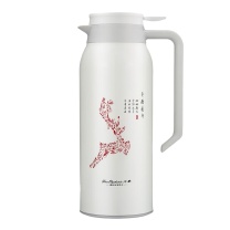 火象 保温杯 HXF-BW045彩盒版 1.5L (珍珠白) 304不锈钢