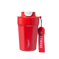 尚华士 酷派咖啡杯 SHS-60328 400ml (红色)