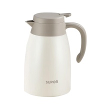 苏泊尔 SUPOR 316L不锈钢保温壶 KC20KH510 2L (燕麦白)